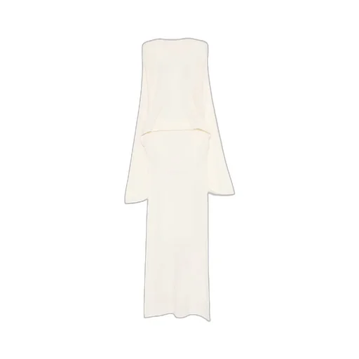 Backless Ultra-Long Dress