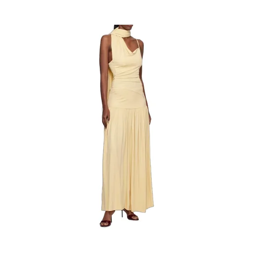 Fine Shoulder Strap Halter-Neck Style