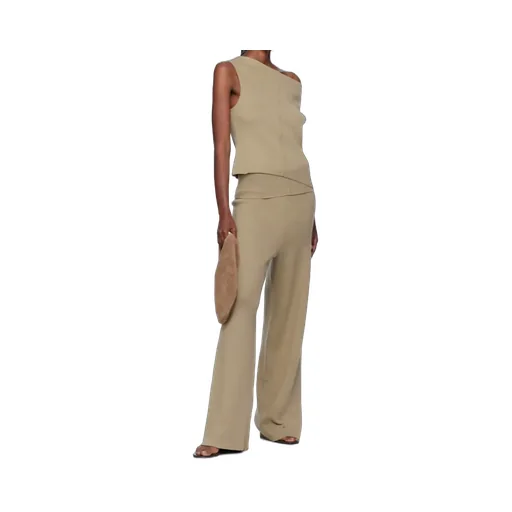 Strapless Seamed T-Shirt