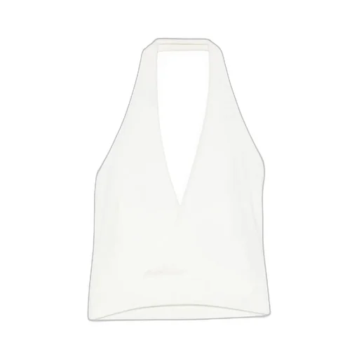 Halterneck Knitted Tank Top