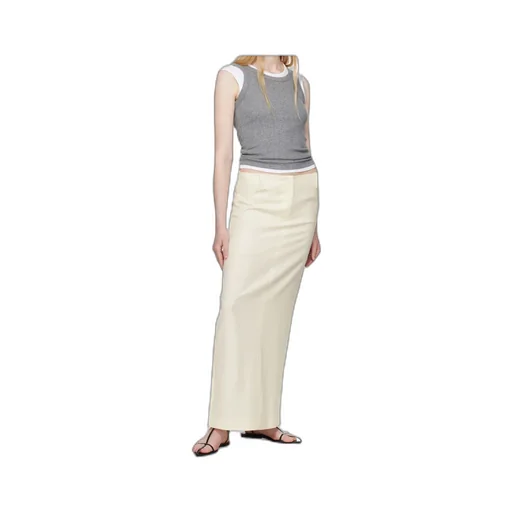 Scoop Neck Ribbed Tank Top