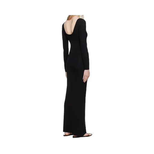 Scoop-Neck Maxi Dress