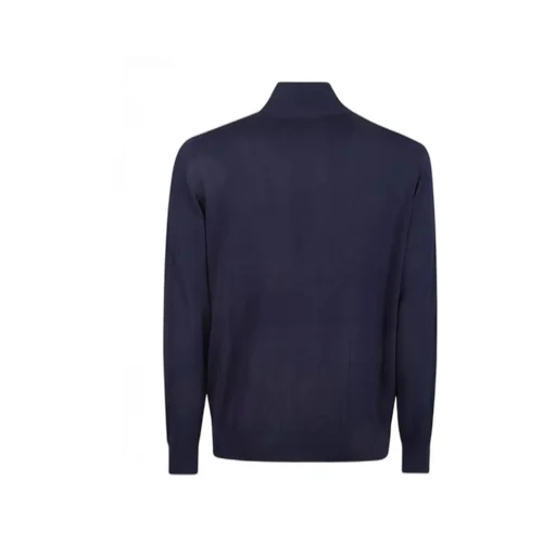 Zip-Up Knit Cardigan