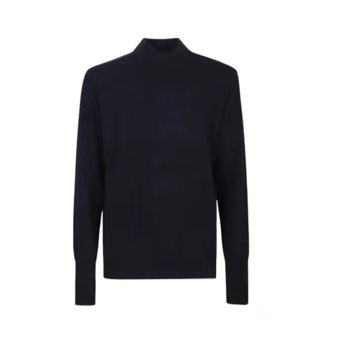 Mock-Neck Knitted Jumper