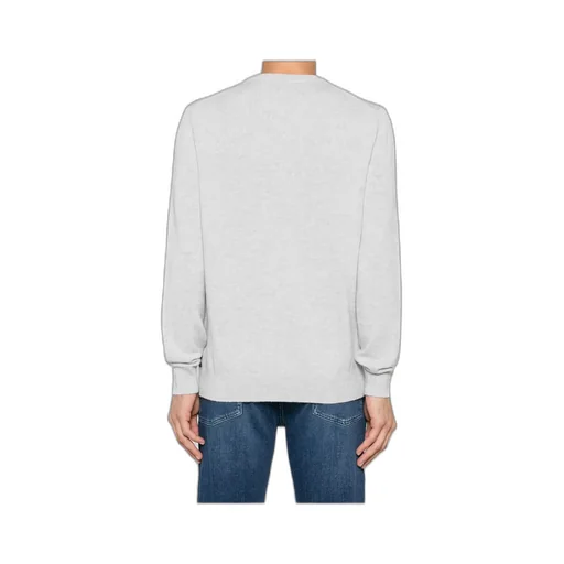 Diamond-Pattern Crewneck Jumper