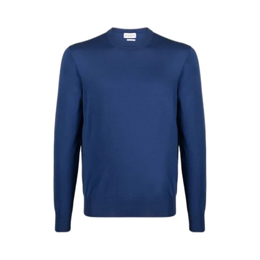 Fine-Knit Crew-Neck Jumper