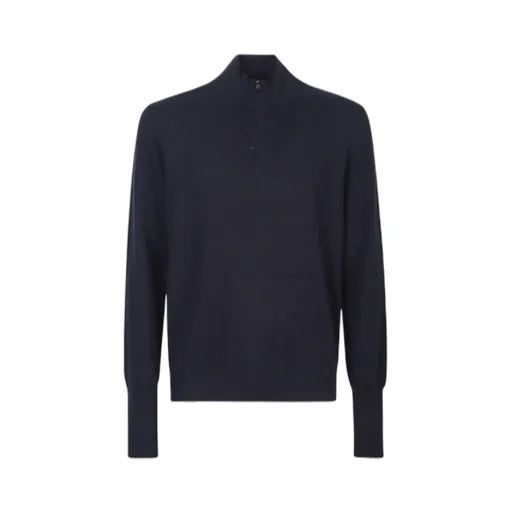 Half-Zip Cashmere Polo Shirt