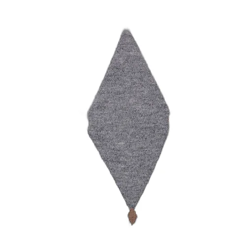 Diamond-Pattern V-Neck Sweater