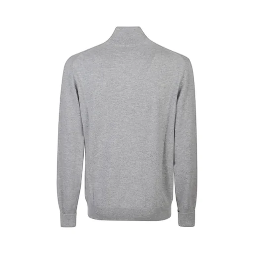Half-Zip Knitted Jumper