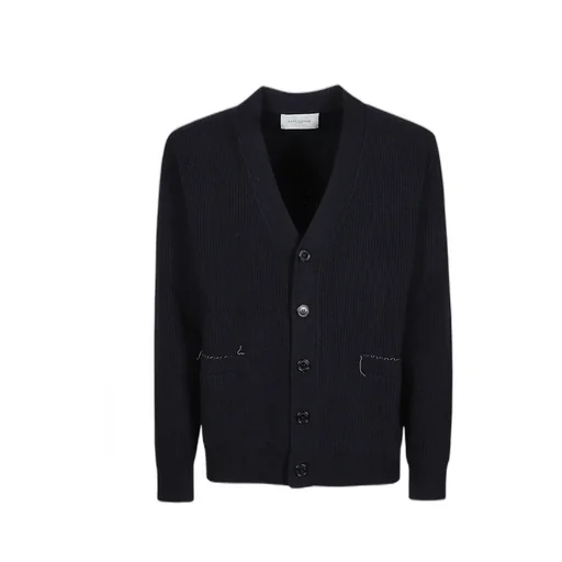 V-Neck Knitted Cardigan