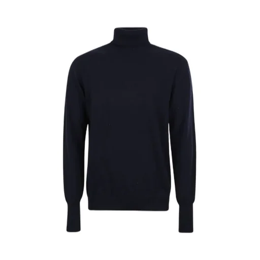 Logo-Embroidered Roll-Neck Cashmere Jumper