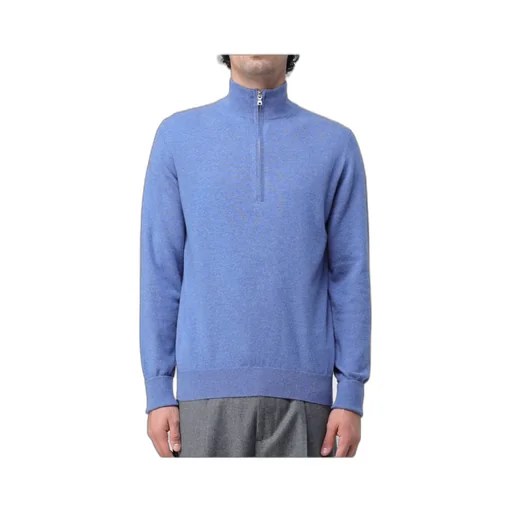 Half-Zip Knitted Jumper