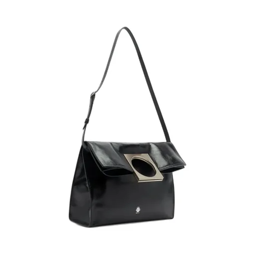 Anni Foldable Leather Tote Bag