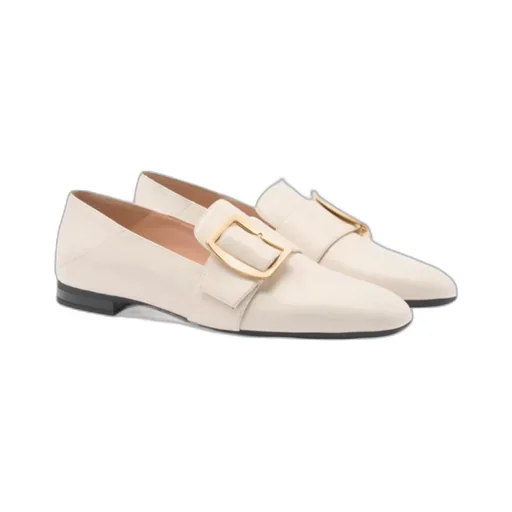 Buckled Flat Shoes