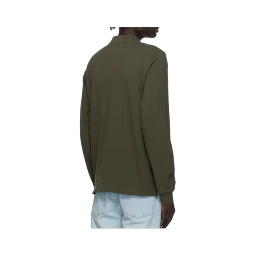 Long Sleeve Badge Logo Polo Shirt