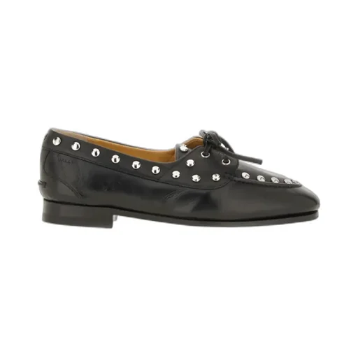 Pathy Laced Loafers In Smooth Leather
