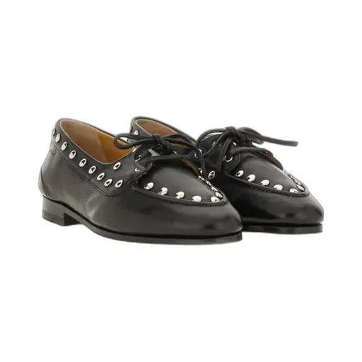 Pathy Laced Loafers In Smooth Leather