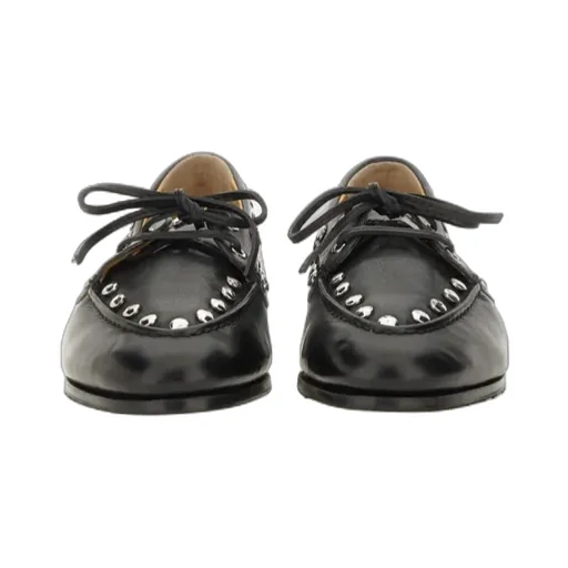 Pathy Laced Loafers In Smooth Leather
