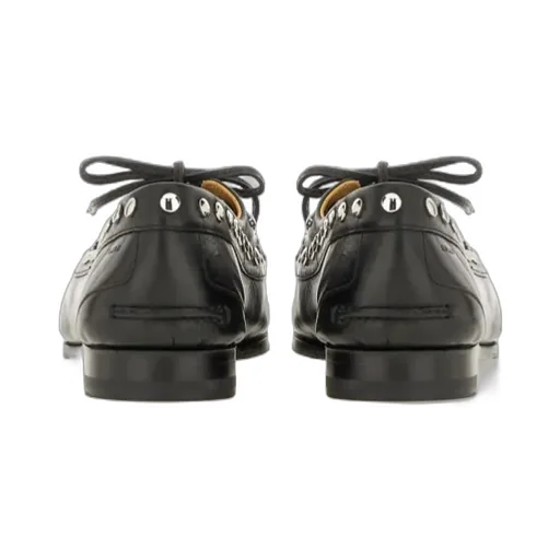 Pathy Laced Loafers In Smooth Leather