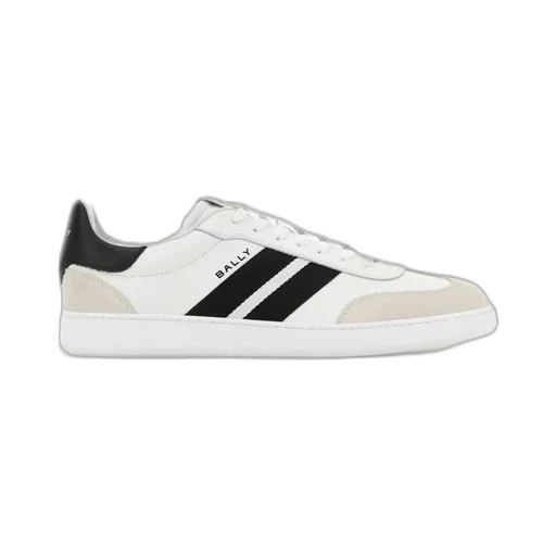 Raise Stripe-Detailed Lace-Up Trainers