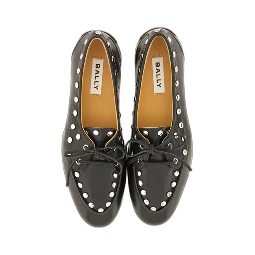 Pathy Laced Loafers In Smooth Leather