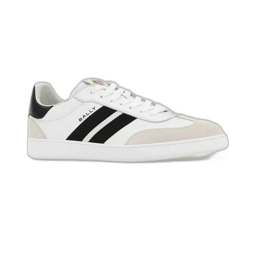 Raise Stripe-Detailed Lace-Up Trainers