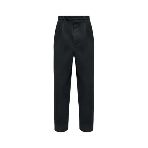 Straight Leg Creased Trousers