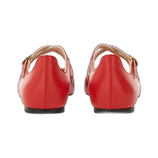 Strapped Flat Shoes