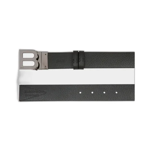 Logo Plaque Buckle Belt