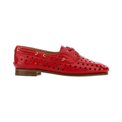 Party Pierced Lace-Up Shoes