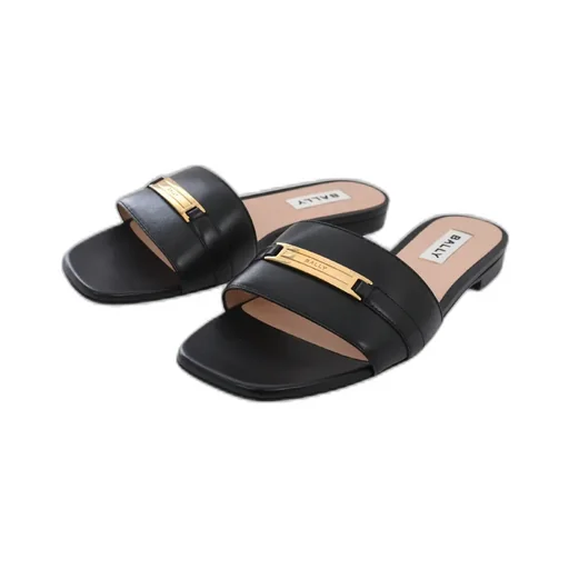 Square Toe Flat Sandals