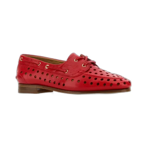 Party Pierced Lace-Up Shoes