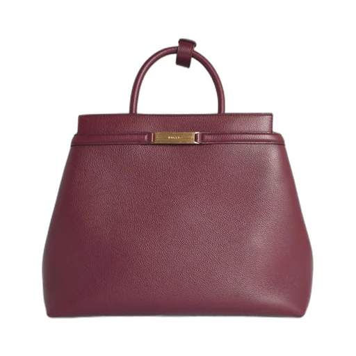 Deco Leather Tote Bag