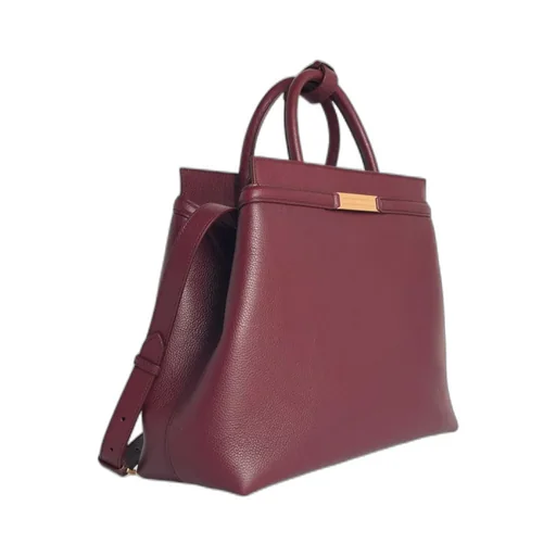 Deco Leather Tote Bag