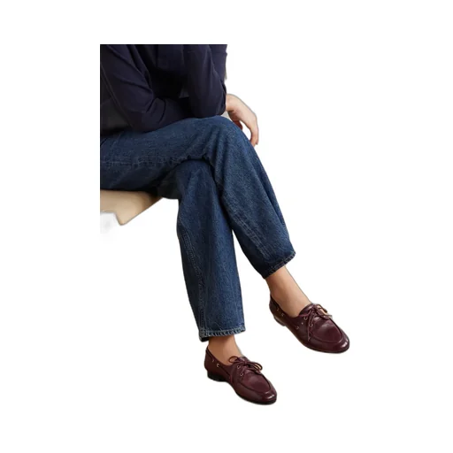 Pathy Lace-Up Loafers