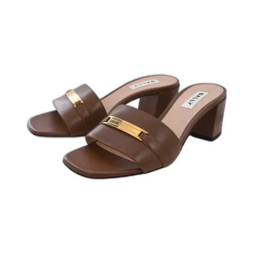 Square Toe High Heel Sandals
