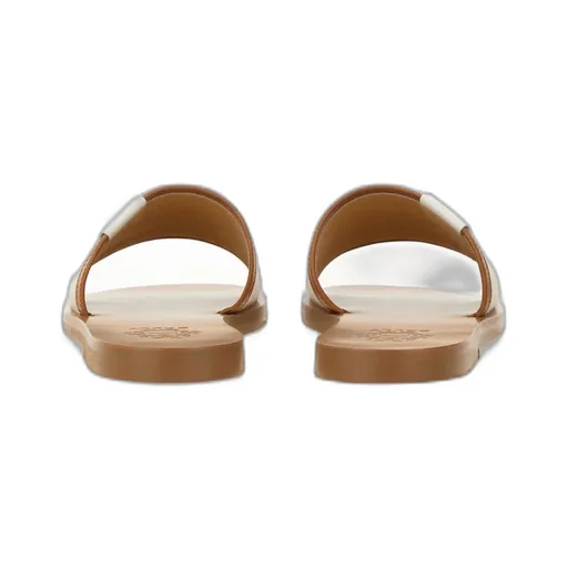 Logo Patch Open-Toe Slides