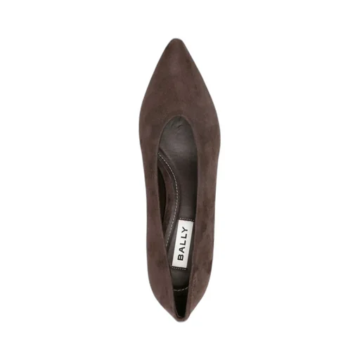 55Mm Suede Pointed-Toe Pumps