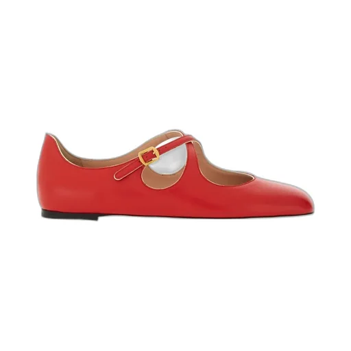Strapped Flat Shoes