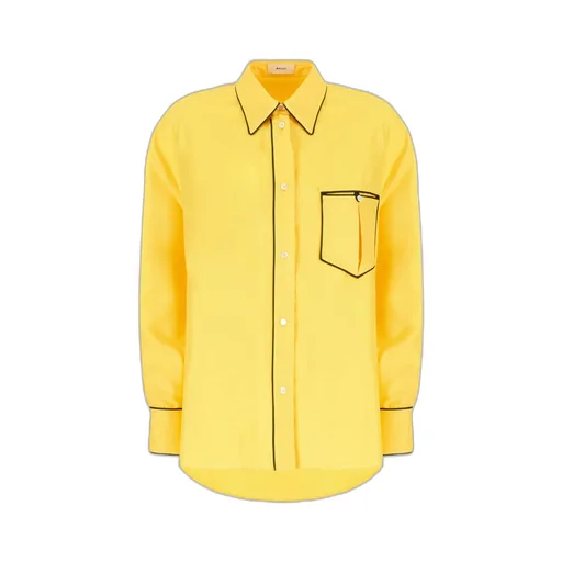 Buttoned Long-Sleeved Shirt