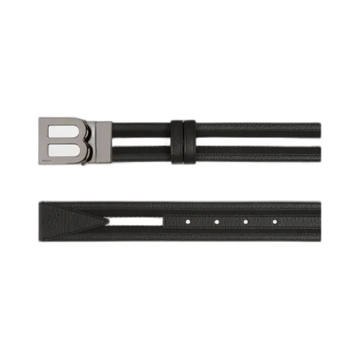 Logo Plaque Buckle Belt
