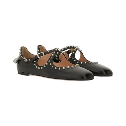 Ballyrina Buckle-Strap Ballerina Shoes