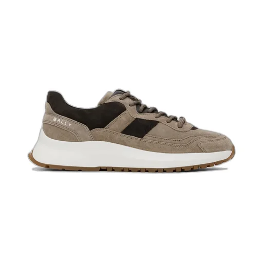 Brown Outline Sneakers