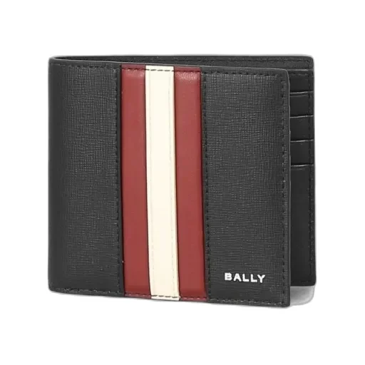 Striped Bi-Fold Wallet