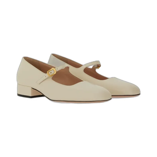 Block Heel Ballyrina Pumps