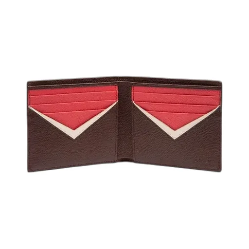 Logo Detailed Bi-Fold Wallet