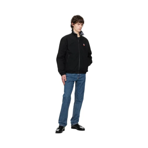 Black & Blue Check Reversible Jacket