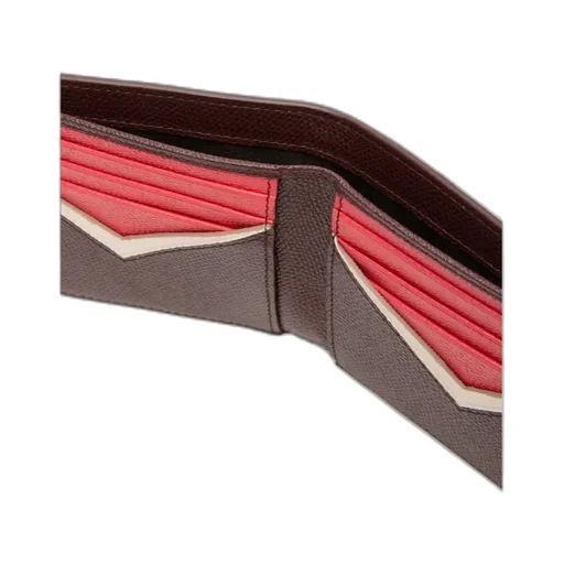Logo Detailed Bi-Fold Wallet