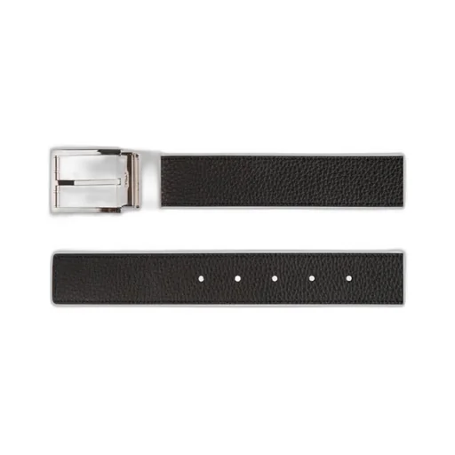 Logo-Engraved Buckled Belt
