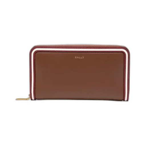 Logo Embossed All-Around Zipped Wallet